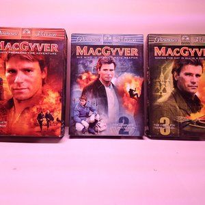 MacGyver DVD Set Seasons 1, 2 And 3
